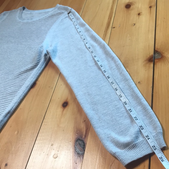 Ribbed Grey Sweater - Picture 6 of 11